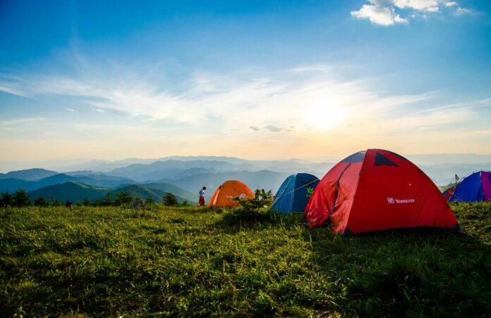 camping di gunung